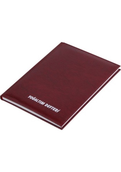 Yoğaltım Defteri Suni Deri 100 Yaprak