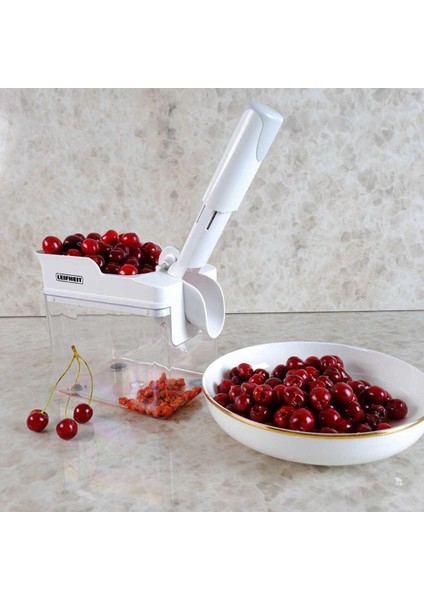 Vişne Çekirdek Çıkarıcı, Pratik ve Temiz Kullanım, Güçlü Yapı, Renk: Beyaz