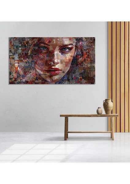 Renk Katan Detaylar BTSYT-0114 Kanvas Tablo