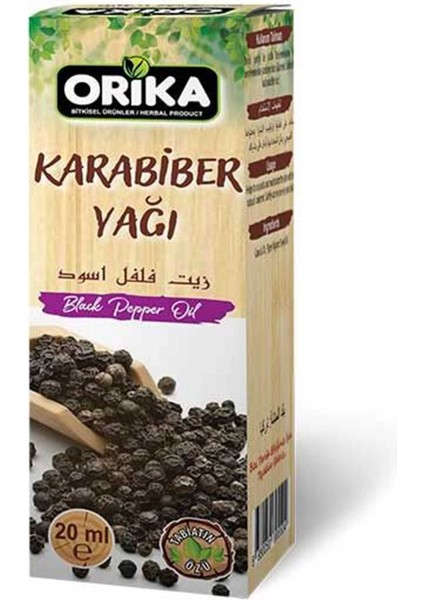 Karabiber Yağı 20 Ml.