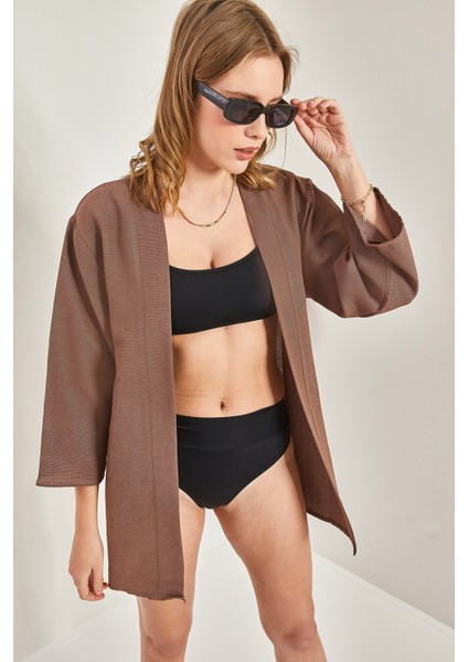 Kadın Basic Kimono