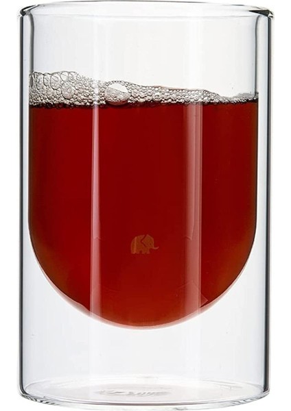 Çift Duvarlı Renkli 350 ml Bardak Takımı, 2'li Paket