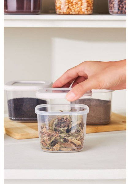 12'li 550 ml Saklama Kabı Seti Bej Renkli, Pratik ve Şık Mutfak Gereçleri modelleri