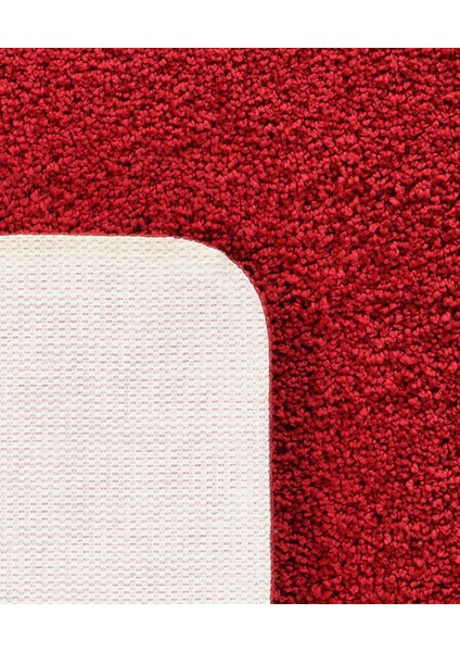 Shaggy Oval Büyük Boy Kaymaz Taban Yıkanabilir 60X100 60X50 2'li Set Banyo Paspası modelleri