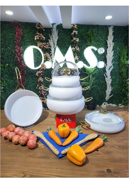 Kure - 3024 - 9 Parça - Bio Granit - Pfoa ve Ptfe Free - Tencere, Tava, Çeyiz Seti