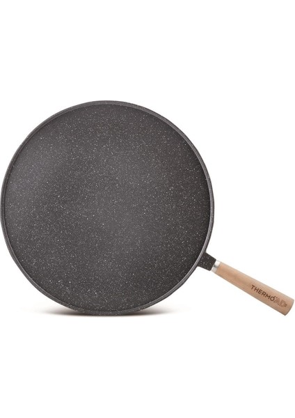 36 cm Ahşap Saplı Gri Gözleme Tava, Şık ve Kullanışlı Mutfak Gereci modelleri