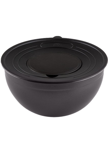 Globe 5 Parça Paslanmaz Çelik Rendeli Saklama ve Karıştırma Kabı Seti – Mat Siyah, Mutfak Düzeni ve Pratik Kullanım