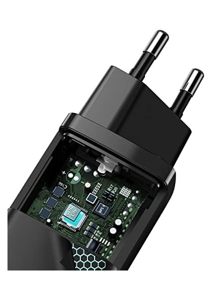Gan2 Lite Hızlı Şarj Adaptörü C+U 65W Eu, Siyah fiyatları