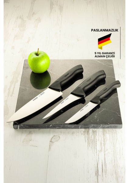 Şef Baba Bıçak Seti, Dayanıklı ve Şık Mutfak Araçları, Pratik Kullanımlı 35175 fiyatları