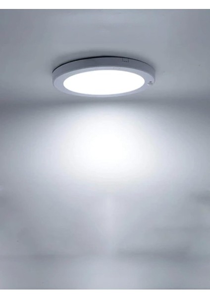 Gece Gündüz Sensörlü Sıva Üstü Tavan Armatür Cata Bologna Slim Kasa Panel LED Armatür 2100 Lm (Beyaz Işık)