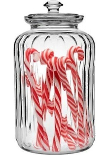 Şık Cam Kavanoz Seti 3'lü, 2500, 1500 ve 900 Cc, Beyaz Renk fiyatları