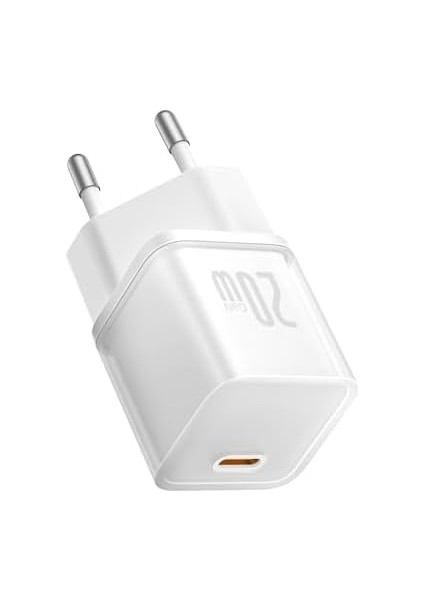 GAN5S Hızlı Şarj Adaptörü 1c, 20W Eu, Ay Beyazı modelleri