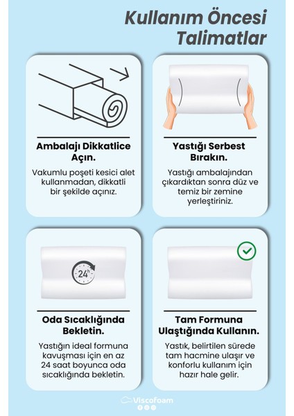 Çocuklar Için Ortopedik Visco Yastık 67.5X33X6CM, Konfor ve Sağlık Sağlar indirimleri