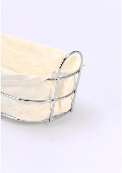 Büyük Boy Beyaz Metal Ekmek Kutusu Tezgah Üstü Mutfak Düzenleyicisi