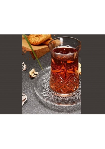 Turuncu 12 Parça Çay Takımı, Şık ve Hediye Kutulu, Timeless Serisi fiyatları