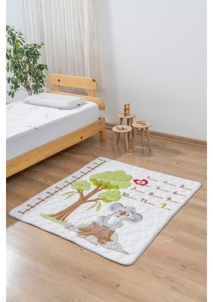 Yumuşak ve Güvenli Oyun Matı, Oyun Halısı, Kaydırmaz Taban, 110X110 cm fiyatları