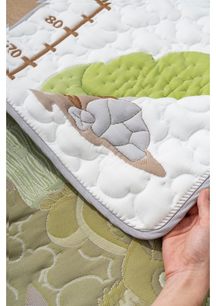 Yumuşak ve Güvenli Oyun Matı, Oyun Halısı, Kaydırmaz Taban, 110X110 cm indirimleri