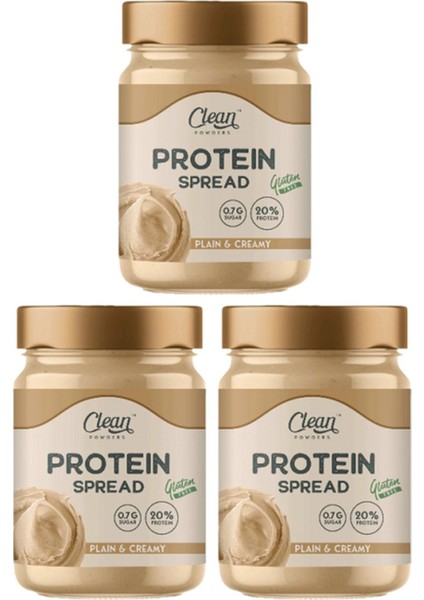 Proteinli Fındık Kreması (Protein Spread) 350 gr - (3 Adet)