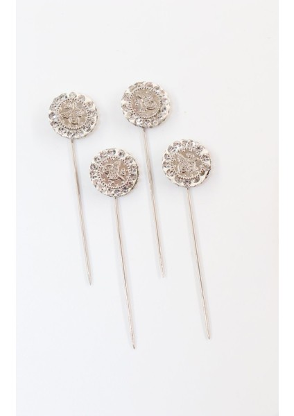 4’lü Tuğralı Taşlı Eşarp Iğnesi. Şal Iğnesi. Türban Iğnesi. Başörtü Iğnesi. Eşarp ve Şal Iğnesi. indirimleri