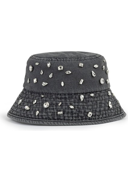 STRASS TAŞ İŞLEMELİ BUCKET ŞAPKA TW6250077009001