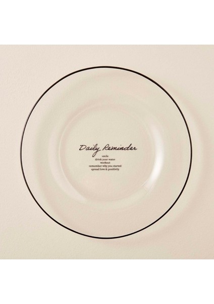 4'lü Siyah Servis Tabağı Seti, 26 Cm, Şık ve Kullanışlı Ev ve Davet Aksesuarı modelleri