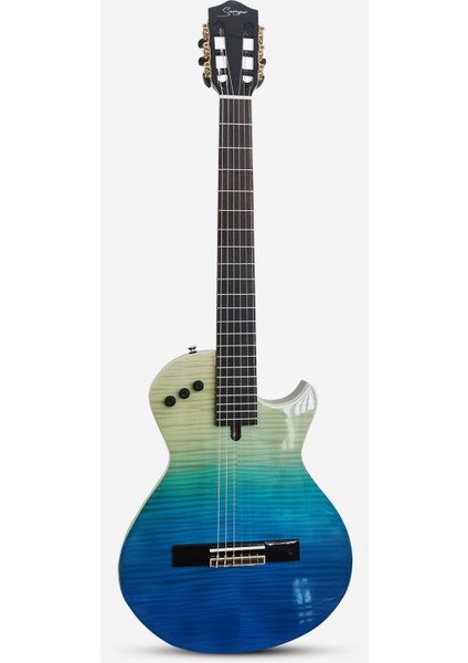 SMİGER ELEKTRO KLASİK GİTAR LE-C2E TBL