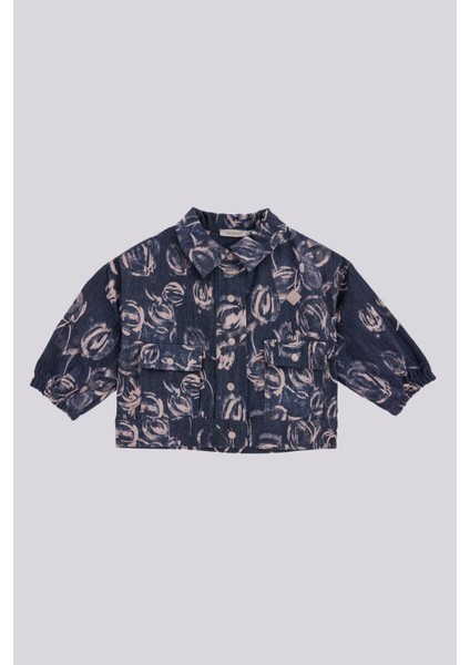 Bg Store Kız Bebek Desenli Ceket