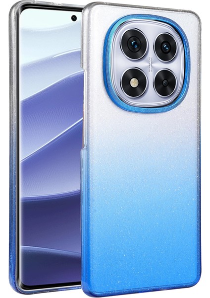 Xiaomi Redmi Note 14 Pro 4g Kılıf Simli Shinys Glossy Renk Geçişli Kapak