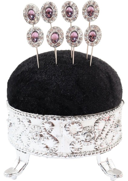 8’li Mor Kristal Taşlı Eşarp Iğnesi. Şal Iğnesi. Türban Iğnesi. Başörtü Iğnesi. Eşarp ve Şal Iğnesi fiyatları