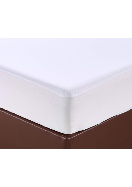 Sıvı Geçirmez Pamuklu Fittted Yatak Koruyucu, Çift ve Tek Kişilik Seçeneklerle fiyatları