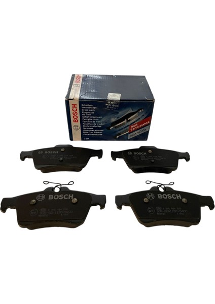 Ford Focus 04> Arka Fren Balatası | Bosch 0 986 494 528 - MEAV6J 2M008 Be