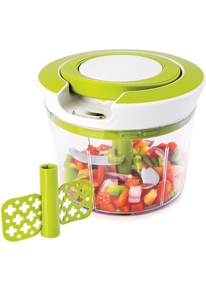 Multicut Manuel Rondo+ Karıştırma Aparatı 900 Ml, Yeşil Renkli, Pratik ve Dayanıklı Tasarım fırsatları