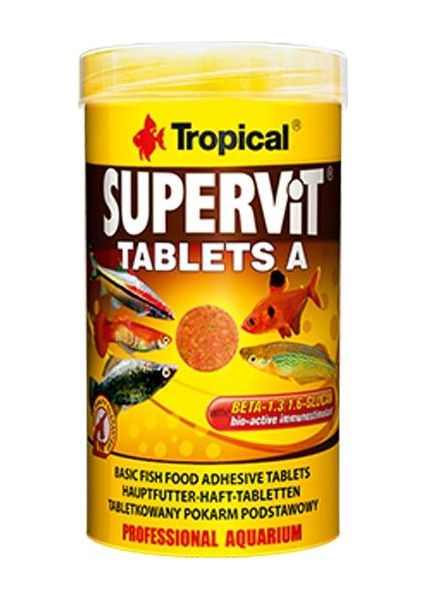 Supervit Tablets A 500 Adet Kovadan Bölme fiyatları