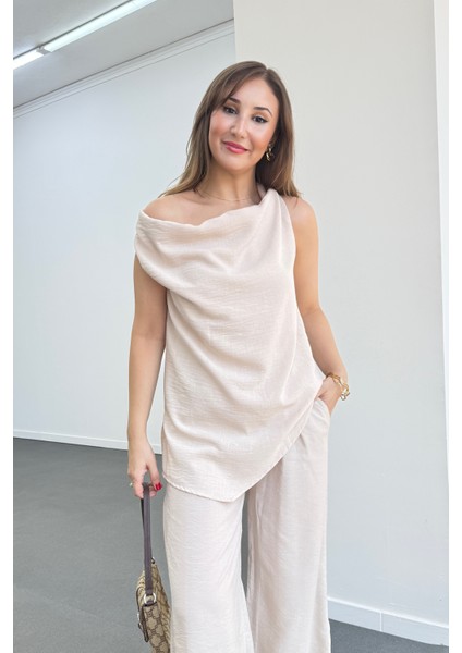 Rhea Keten Asimetrik Bluz fırsatları