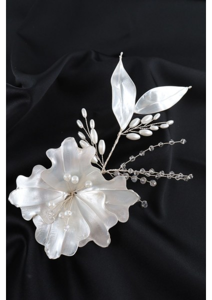 Helen Gelin Saç Aksesuarı. Porselen Nişan Saç Aksesuarı. Söz Nikah Kına Saç Aksesuarları. Gelin Tacı