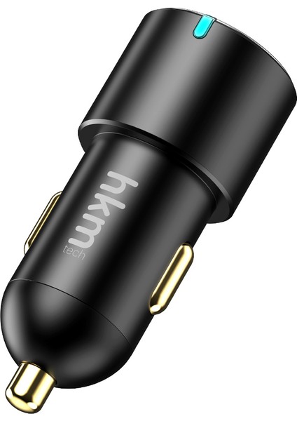HYPER 60W Hızlı Şarj Destekli, 3 Girişli (2xtype-C 1xusb) Araç Içi Çakmaklık Şarj Aleti