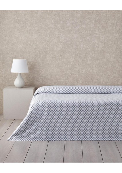 Mavi Tek Kişilik Pike 150X220 Cm, Yumuşak ve Rahat Uyku Için Ideal