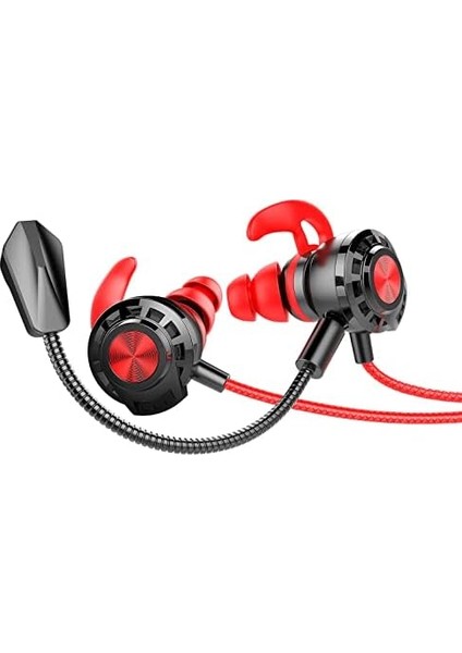 RM-K36 Proud 3,5mm Gaming Kırmızı Kulak Içi Mikrofonlu Kulaklık, Standart modelleri
