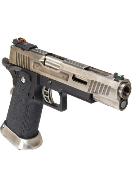 We Force T-Rex Hi-Capa 5.1" Full Metal Silver Gbb Airsoft Tabanca modelleri