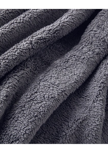 Antrasit Renkli 120X170 cm Yumuşak ve Sıcak Battaniye indirimleri