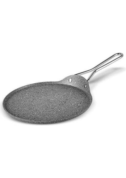 24 cm Gri Biogranit Krep Tava ile Sağlıklı ve Pratik Pişirme Keyfi indirimleri