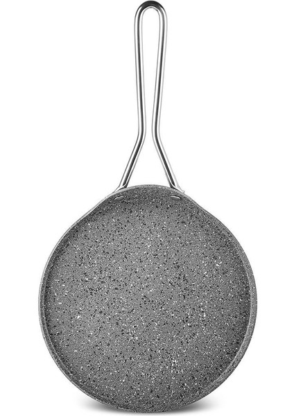 24 cm Gri Biogranit Krep Tava ile Sağlıklı ve Pratik Pişirme Keyfi