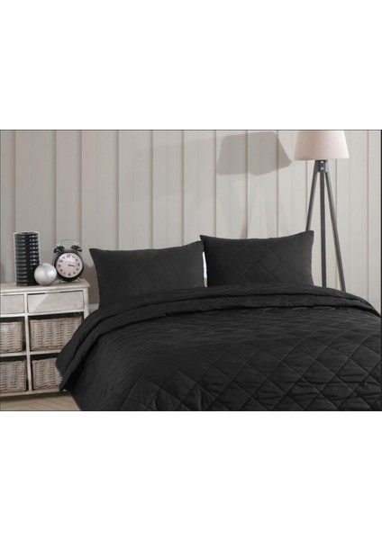 Tek Kişilik Çok Amaçlı Siyah Yatak Örtüsü Pike, Rahat ve Şık Tasarım fiyatları