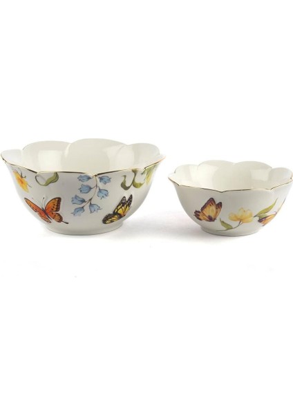 Çok Renkli 2'li Kase Seti 13-16CM, Şık ve Renkli Mutfak Gereçleri