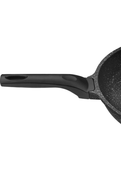 Siyah 2 Parça Alüminyum Döküm Granit Tava Takımı 20-24 cm fiyatları