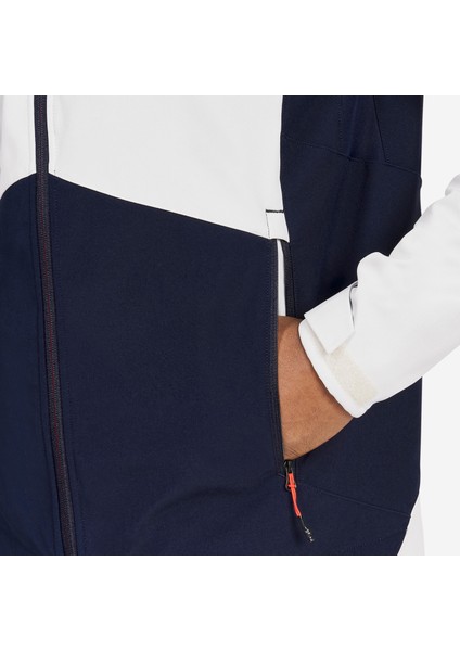 Tribord Erkek Rüzgar Kesen Yelkenli Montu - Açık Gri/siyah - Softshell 500 fırsatları