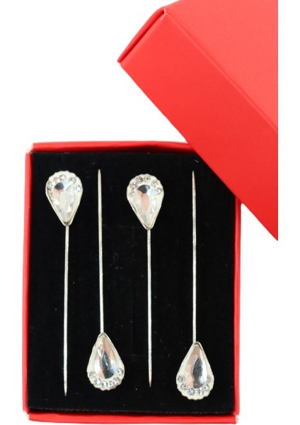 4’lü Pırlanta Taşlı Eşarp Iğnesi. Şal Iğnesi. Türban Iğnesi. Başörtü Iğnesi. Eşarp ve Şal Iğnesi modelleri