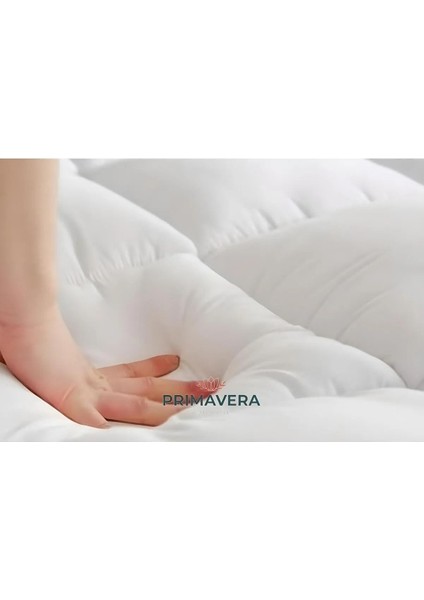 Yumuşak Mikrofiber Çift Kişilik Yatak Örtüsü, Beyaz Renk, Konfor ve Şıklık Sağlar fırsatları