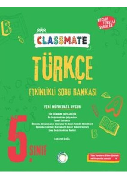 Okyanus 5. Sınıf Türkçe Classmate Etkinlikli Soru Bankası Okyanus