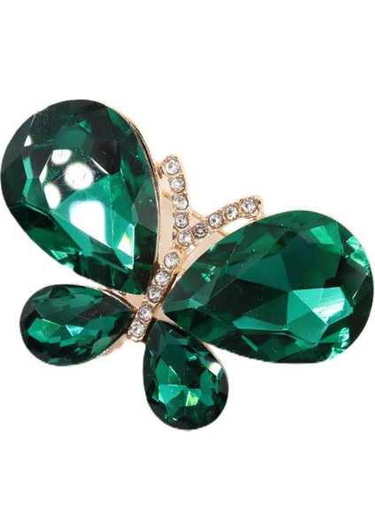 Zümrüt Kelebek Broş. Yaka Iğnesi Yeşil Zümrüt Kelebek Broş. Zümrüt Broş. Kadın Broş. Kelebek Broş.